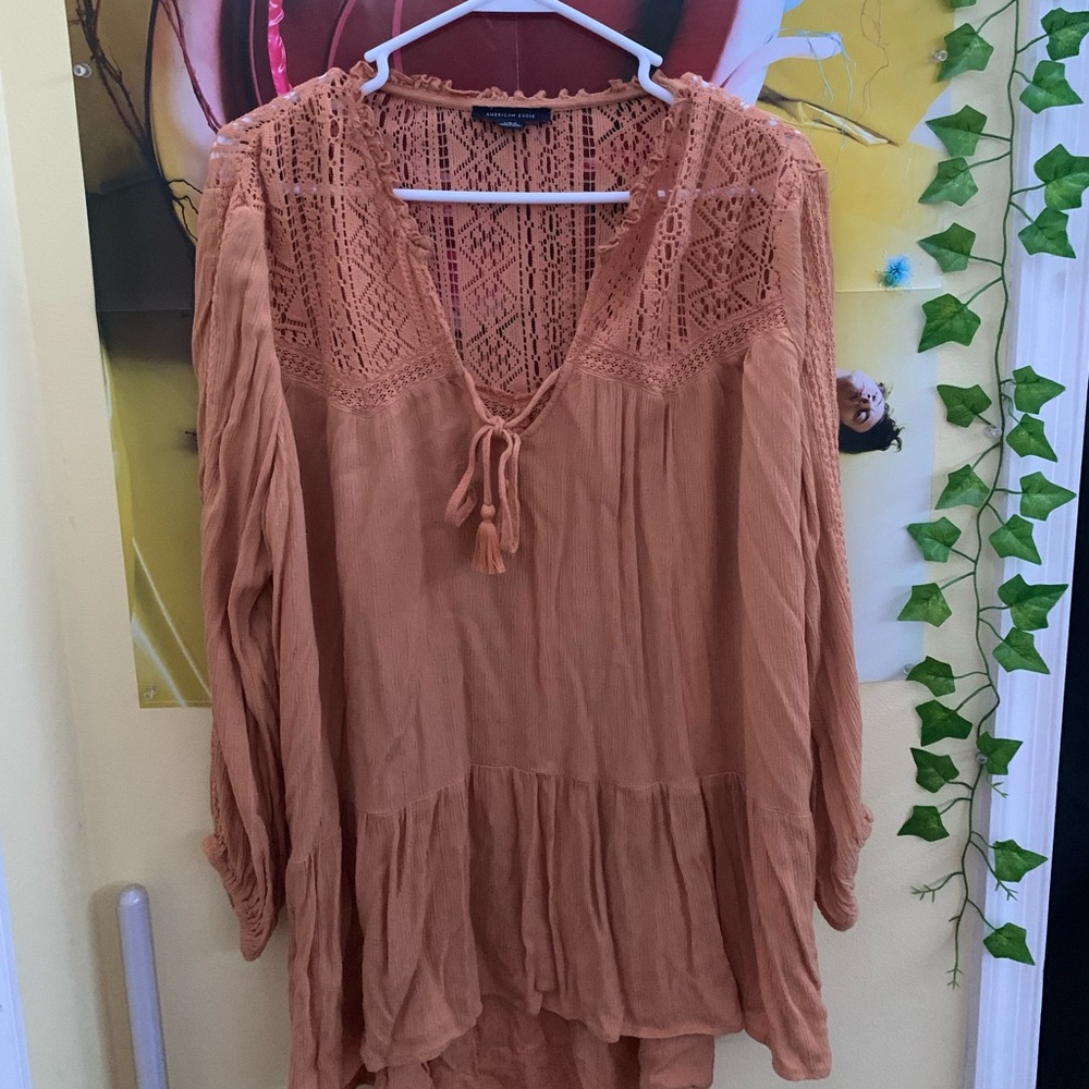 American Eagle Gold Blouse